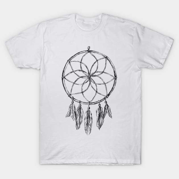 Dream Catcher Image T-Shirt by rachelsfinelines